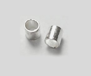 Стопери металеві 1,5мм, срібло (130-140шт) ФБ-С15-01 фото