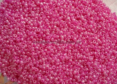 Бисер китайский мелкий жемчужный фиолетово-розовый 1,6-2мм (код 3PP09) 25г 3PP09 фото